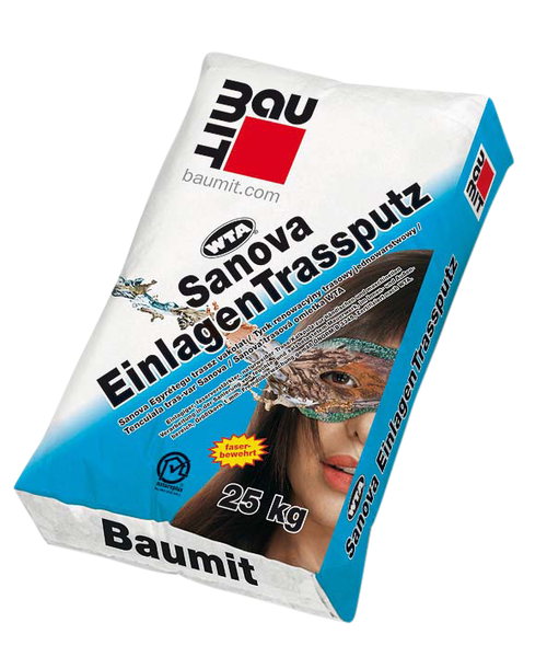 Sanova EinlagenTrassputz Sanova EinlagenTrassputz